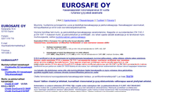Desktop Screenshot of eurosafe.fi